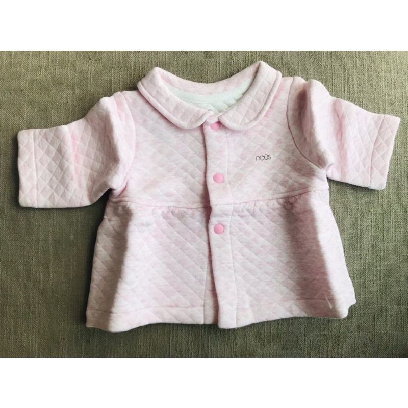 Áo khoác Nous 3-12M cho bé nón tai thỏ