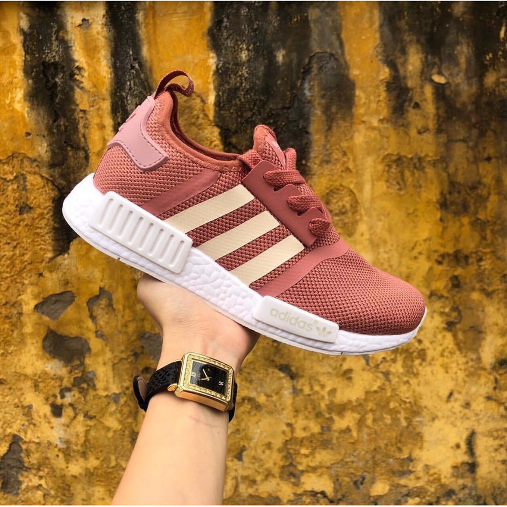 Giày Sneaker Nữ Adidas NMD R1 hồng (fullbox+freeship)