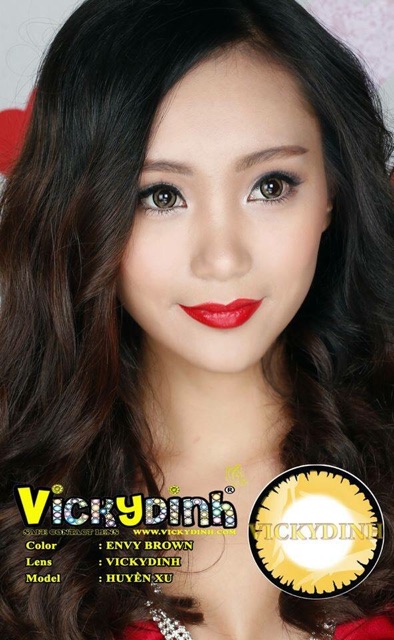 Kính Áp Tròng Hàn Quốc Vickydinh | Shopee Việt Nam