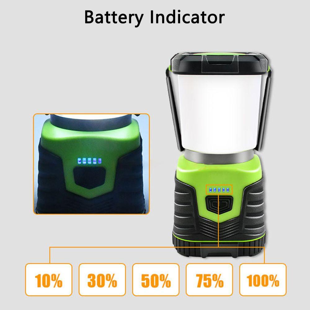 GOGOUP Đèn Pin Cắm Trại Chống Nước 4 Chế Độ 1000LM