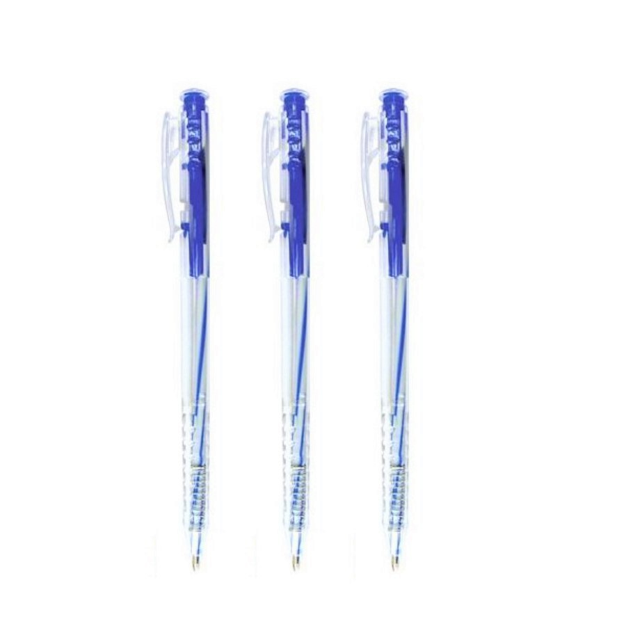 COMBO 5 BÚT BI MỰC XANH PIC 207 TÂN HẢI - (ĐỰNG TÚI ZIP TIỆN DỤNG)