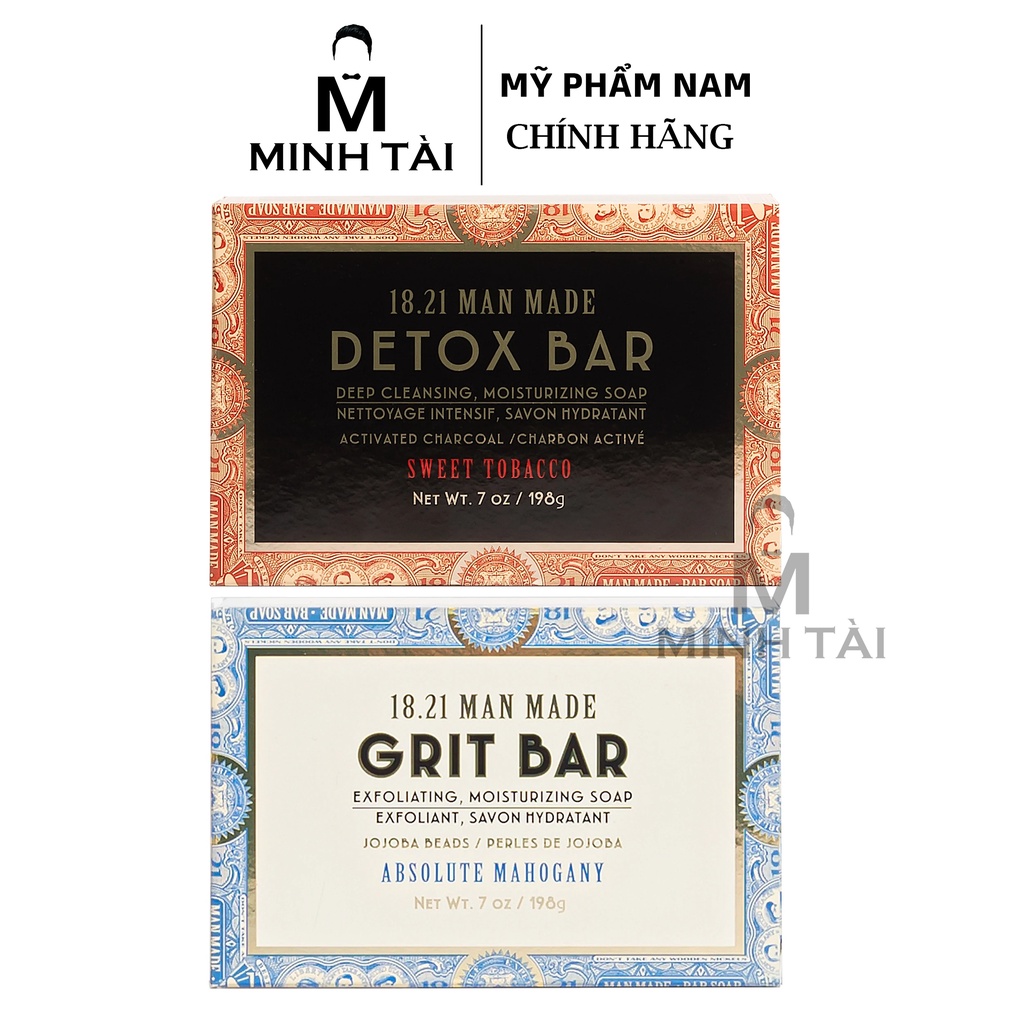 Xà Phòng 18.21 Man Made Soap 198g - Hàng Chính Hãng