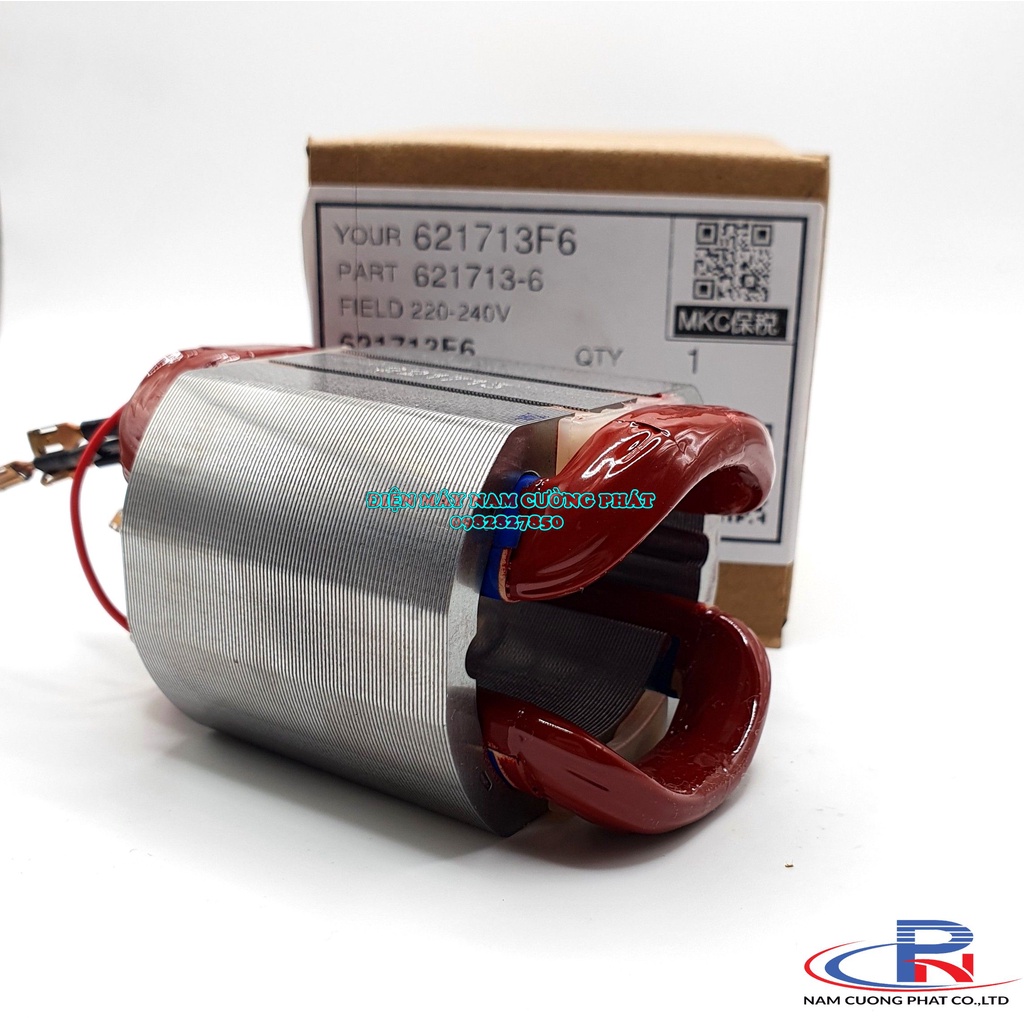 621713-6 / Stator máy mài 100mm Makita 9553