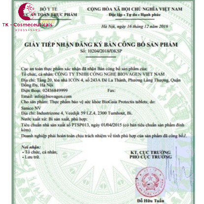 Men Vi Sinh Biogaia Protectis Tablets  - Hộp 10 Viên