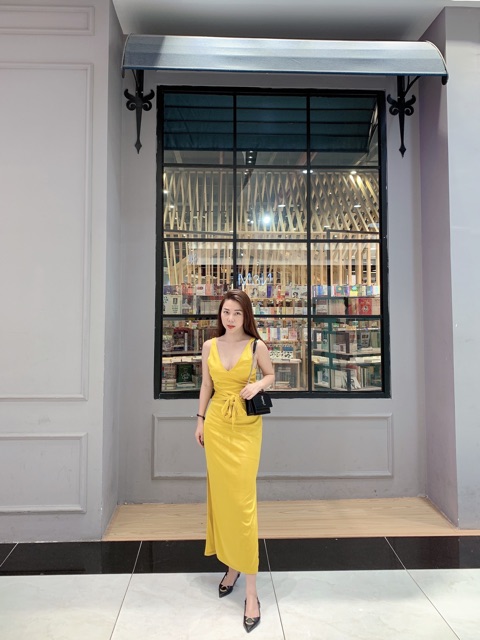 Đầm Body vàng