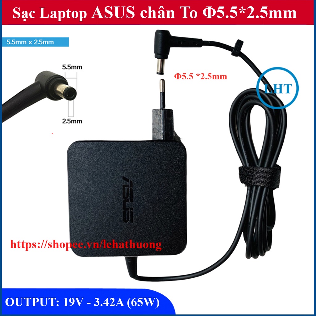 ⚡ Sạc Laptop Asus K55A, K45A, K46CA, K56CA, X45C, X401A, F451, X450, X550, P550, X551, X552 K45 K55 19V - 3.42A