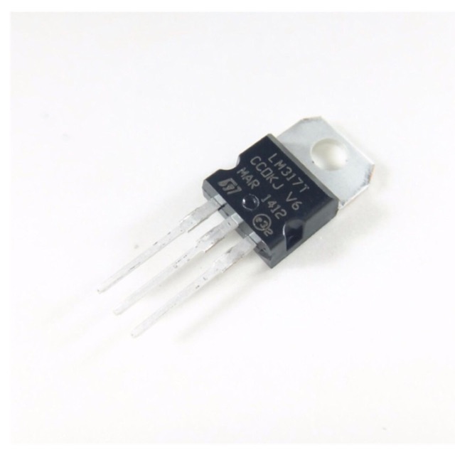 10 con transitor LM317
