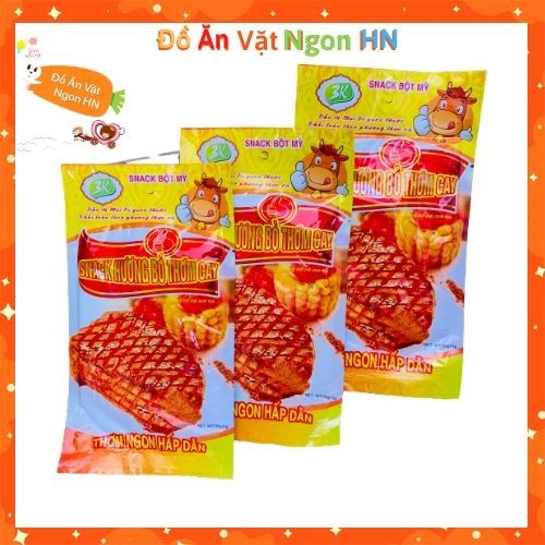 Bim Bim Snack Hương Bò Thơm Cay Thiên Long Đồ Ăn Vặt Cổng Trường Cực Hót