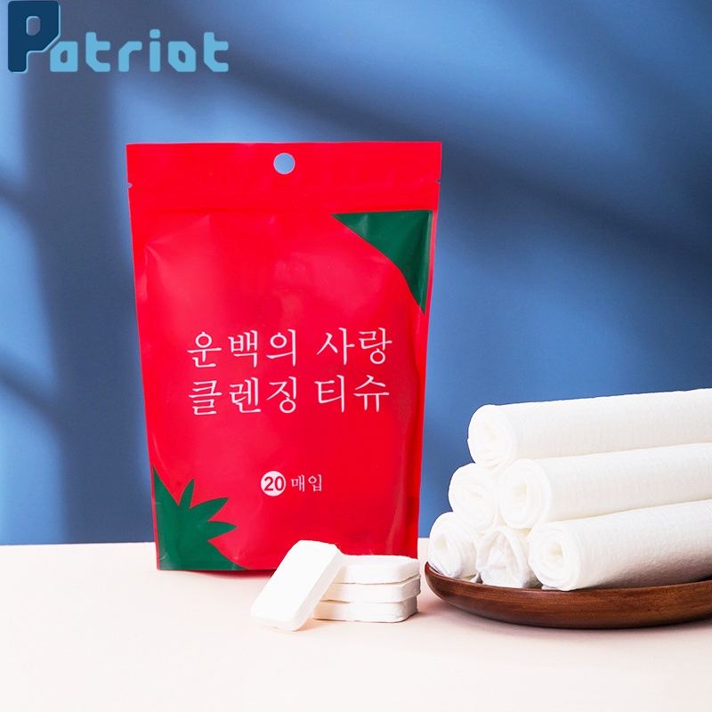 Túi Khăn Nén Chất Liệu Cotton Dùng 1 Lần Dùng 1 Lần Tiện Lợi Khi Đi Du Lịch / Hoạt Động Ngoài Trời