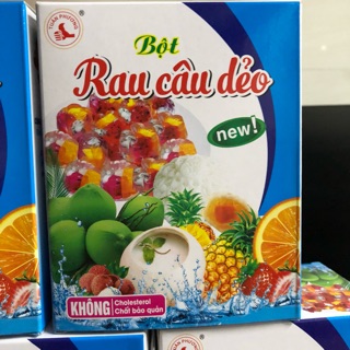 Bột thạch rau câu dẻo hộp 12 gói