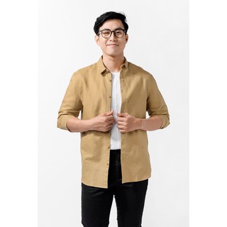 Áo sơ mi LINEN x COTTON tay dài 5 màu 10S21SHL006 - Shop LA STORE