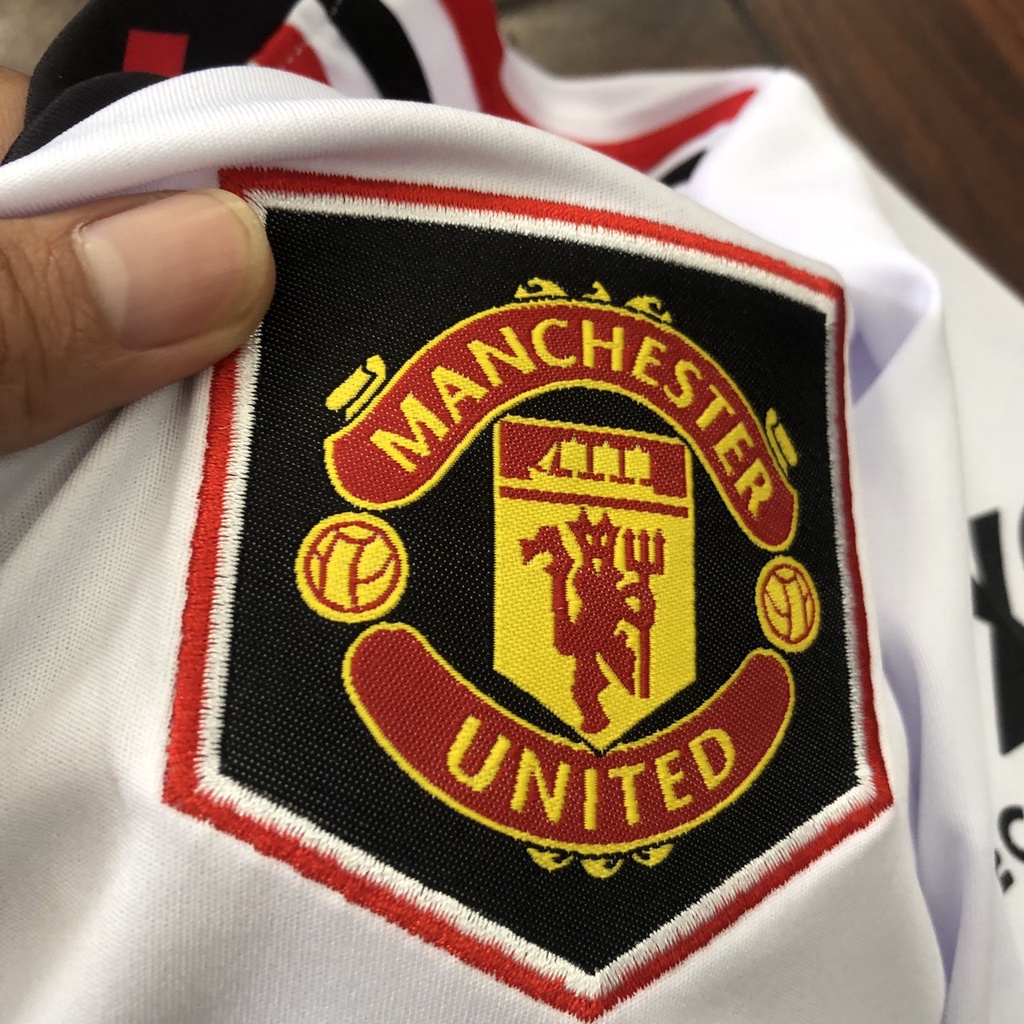 Bộ quần áo MU trắng sân khách in tên cầu thủ ERIKSEN 14