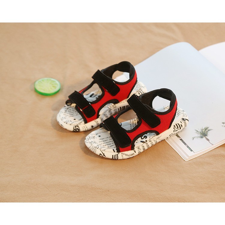 Sandal MGbaby cho bé gái - dép quai hậu đi học chun co dãn V163