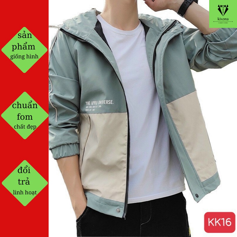 Áo Khoát Kaki Nam Cao Cấp Mẫu mới đẹp Chất Kaki Jean đẹp siêu bền KIXONA 16