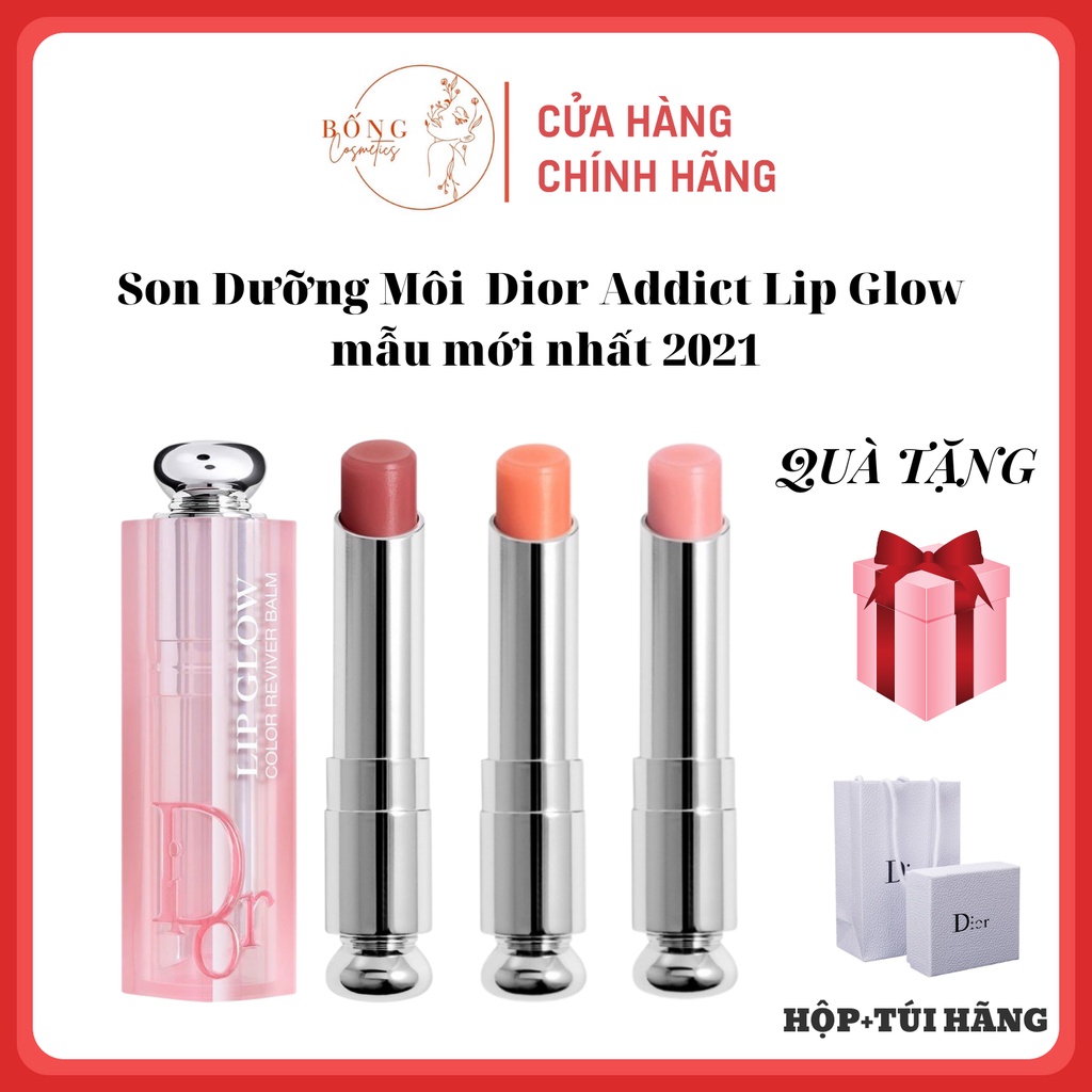 Sale - Son Dưỡng Môi Cao Cấp Dior Addict Lip Glow 004 Coral (Cam san hô) Chính hãng , Bống cosmestics