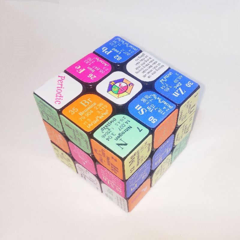 Rubik Bảng Tuần Hoàn Hoá Học || Rubik 3x3 || Được Tặng Đế
