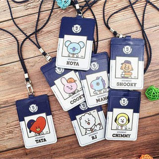 Dây đeo và túi đựng thẻ BT21 Student siêu kool .sushi .sushi