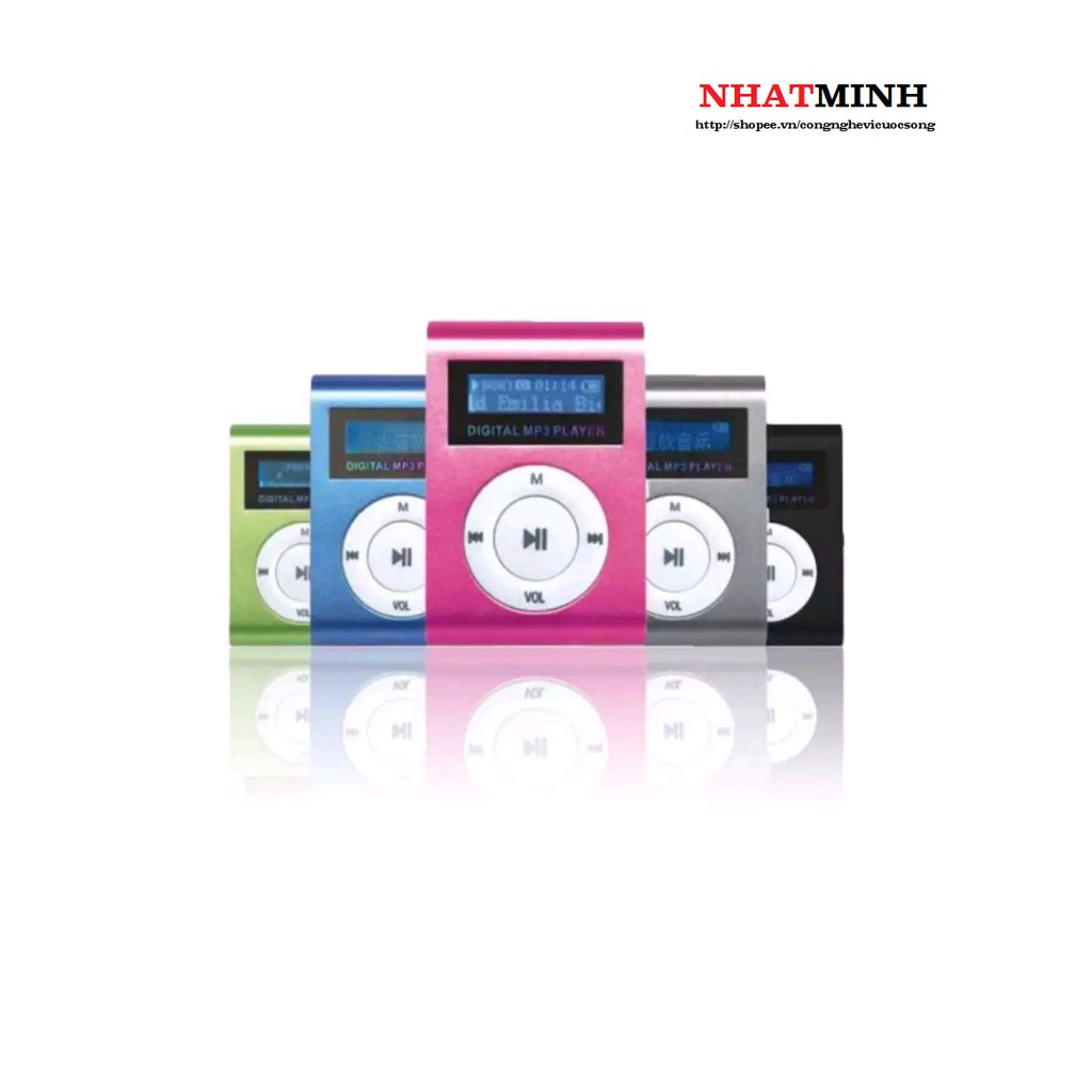 Máy nghe nhạc MP3 có màn hình LCD Style tặng cáp sạc và tai nghe Bảo An Store [SKU PHÂN MÀU]