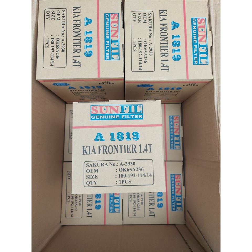 Lọc gió xe tải KIA , kia 2700,K3000, kia1t4, 2t4 nâng tải, k165..