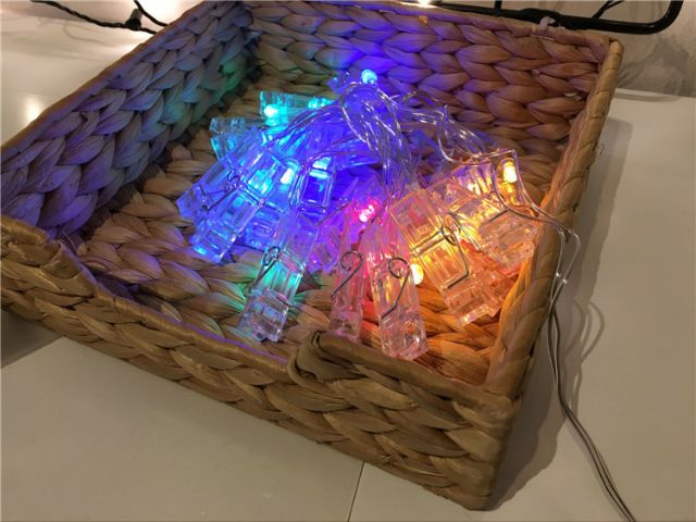 Dây đèn led kẹp ảnh trang trí