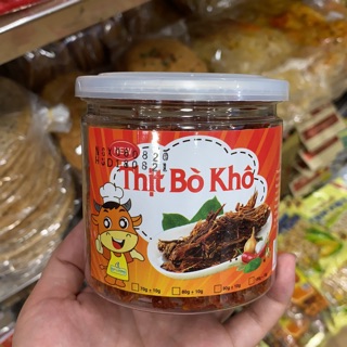 Thịt bò khô lon Duy lượng