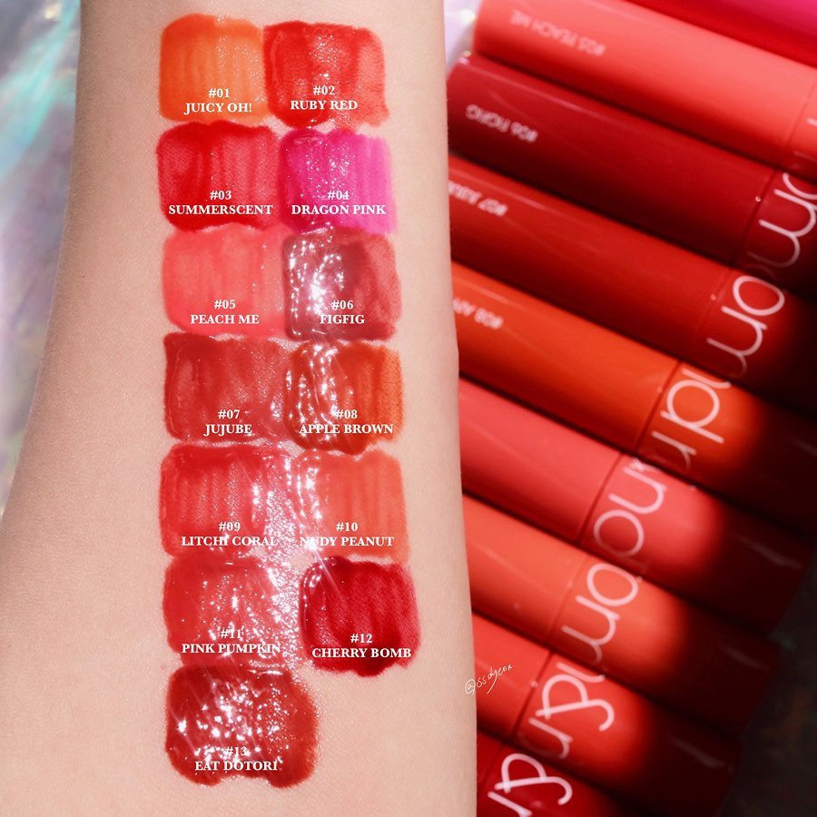 [MỚI NHẤT ĐẾN MÀU 25] Son môi ROMAND Juicy Lasting Tint Lovely tint for you