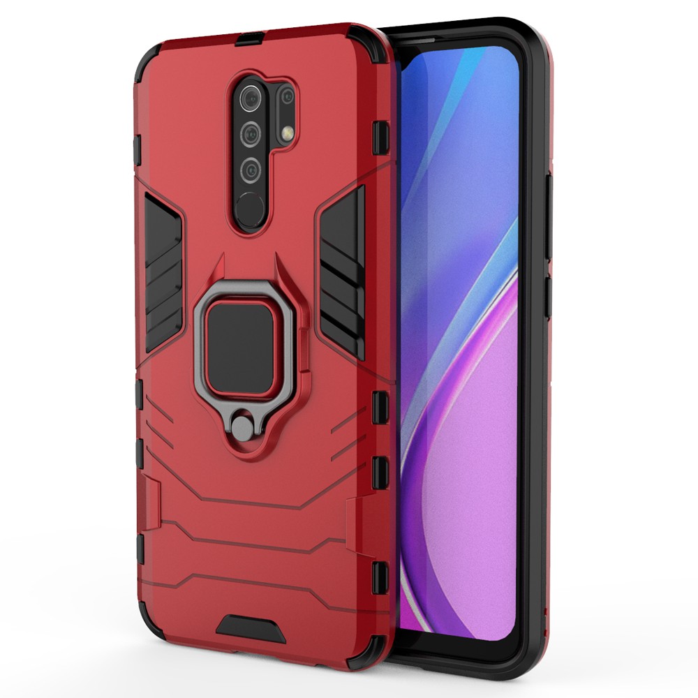 FREESHIP 50k_Ốp lưng Xiaomi Redmi 9, Ốp iron man chống sốc kèm nhẫn iring cho Redmi 9