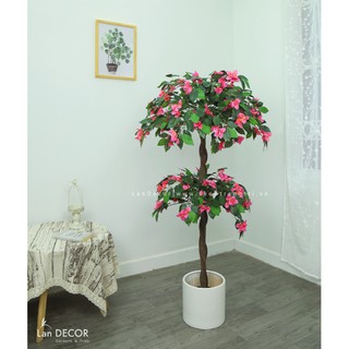 CÂY HOA ĐỖ QUYÊN TRANG TRÍ NHÀ ĐẸP 140CM - LC2515