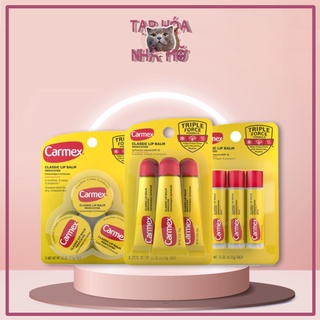 [TẶNG MẶT NẠ MÔI] Son Dưỡng Môi CARMEX