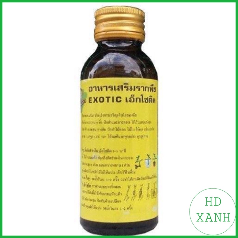 chế phẩm exotic 100ml kích rễ thái lan cực mạnh ( chai vàng)