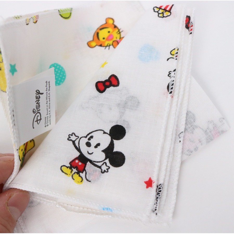 Set 5 Chiếc Khăn Xô Em Bé Hoạt Hình Disney cực kỳ xinh xắn