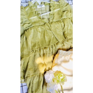 Set áo bèo tầng + quần short