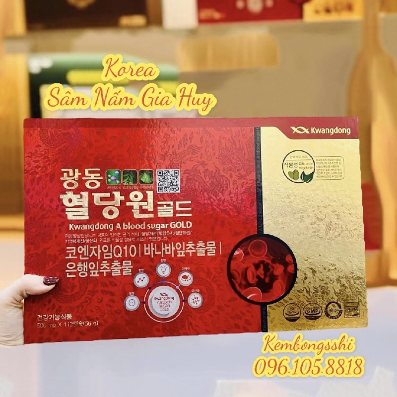 [HÀNG MỚI VỀ] Viên Uống Ổn Định Huyết Áp, Tiền Đình, Tiểu Đường, Mỡ Máu Hàn Quốc