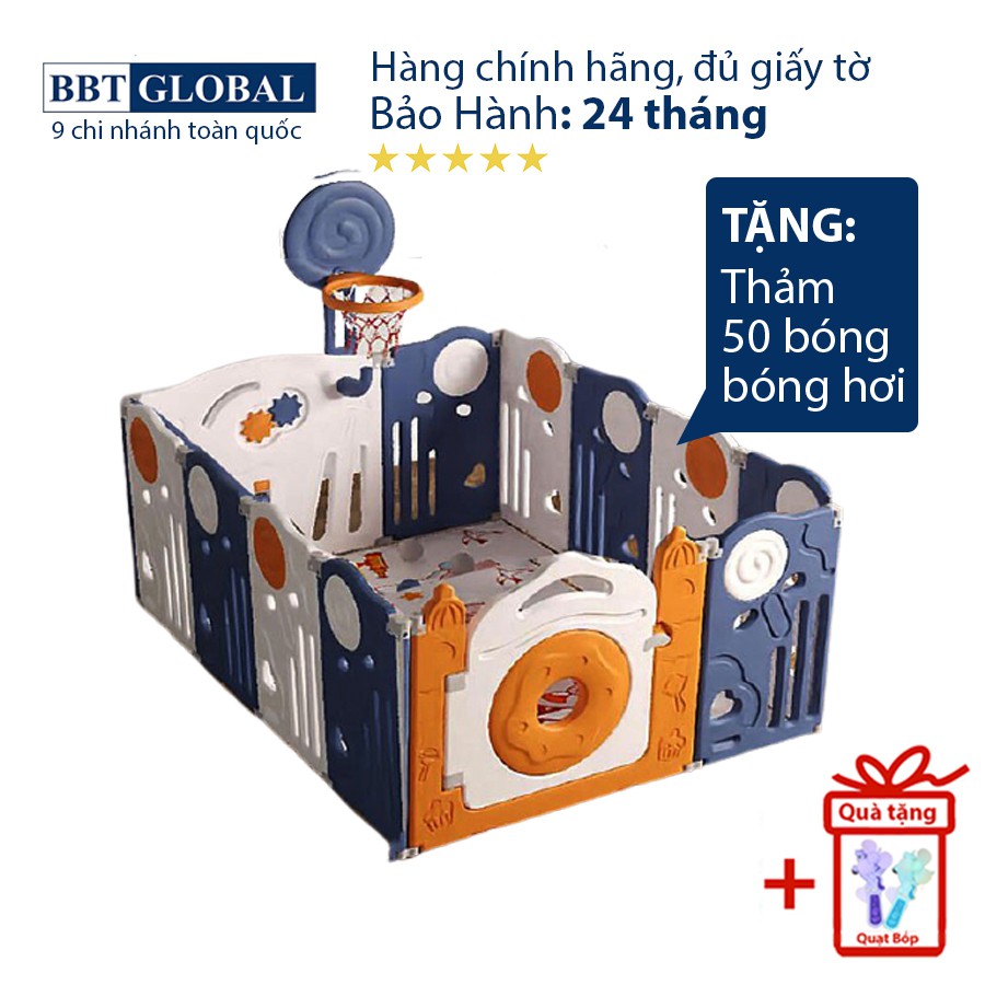 Bộ quây cũi QUÂY GẤP GỌN tiện dụng cho bé BBT Global