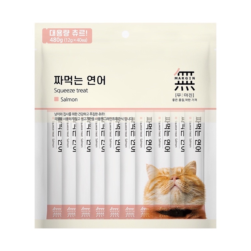 Súp thưởng Margin Squeeze Treat vị cá hồi/ức gà dành cho mèo  - Mixo Pet Town