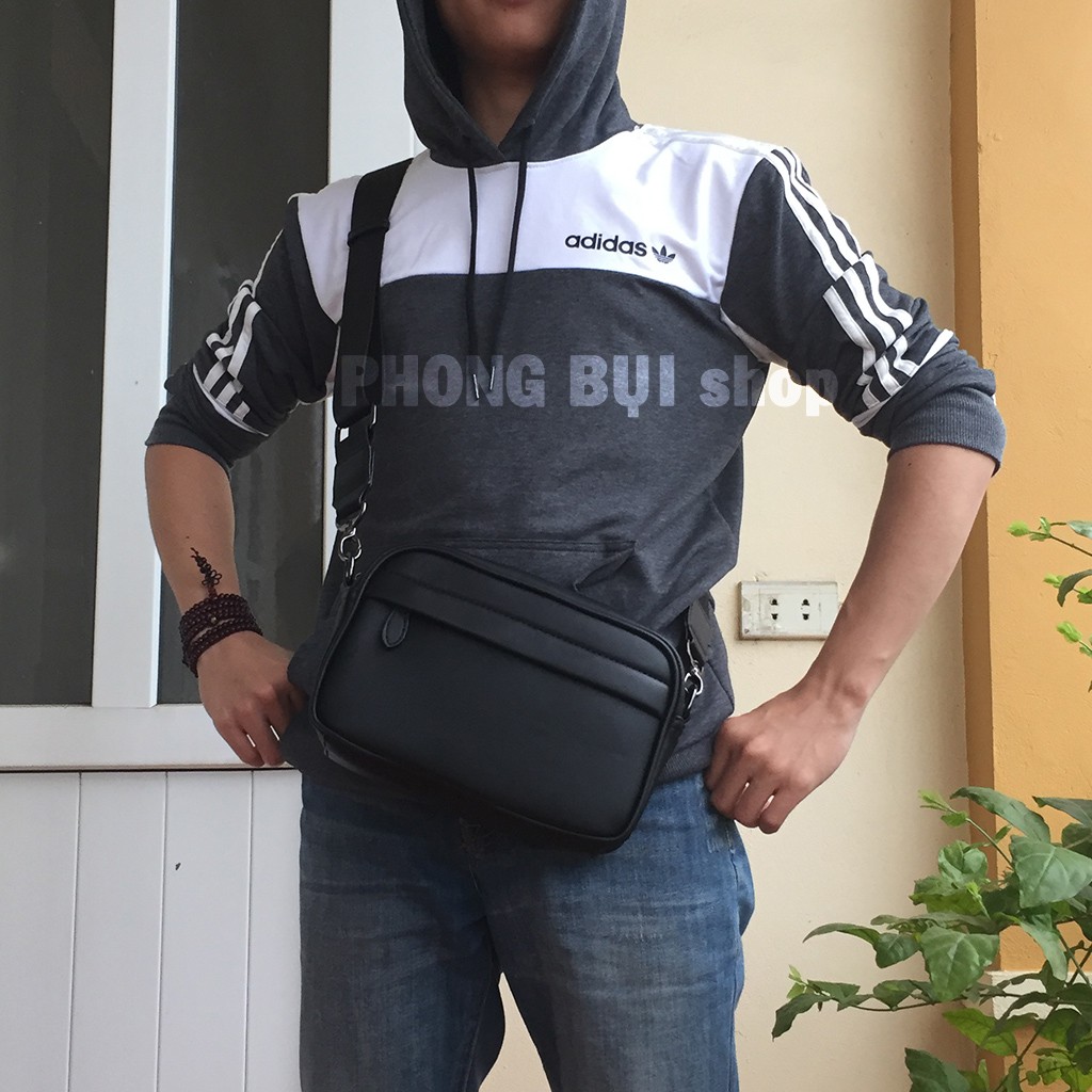 Túi Đeo Chéo Nam Cao Cấp Phong Cách Trẻ Trung Chất Da Mềm Đẹp, Rộng Rãi Đựng Vừa Ipad | BigBuy360 - bigbuy360.vn