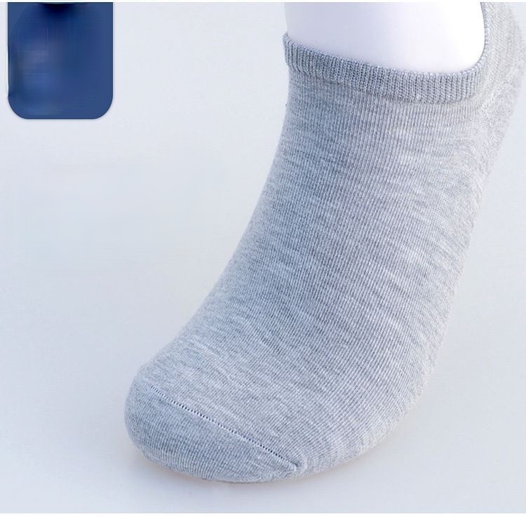 Tất cotton cổ thấp khử mùi thiết kế thời trang dành cho nam