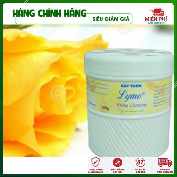 Sáp thơm Lymo hương Charming 75gr - Sáp thơm phòng, khử mùi hôi - Gia Dụng Thông Minh