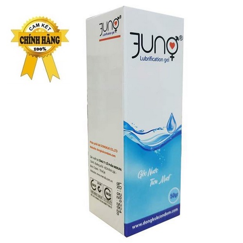 Gel bôi trơn cao cấp [ HOT ]   tinh chất gốc nước mát lạnh JUNO 50gr