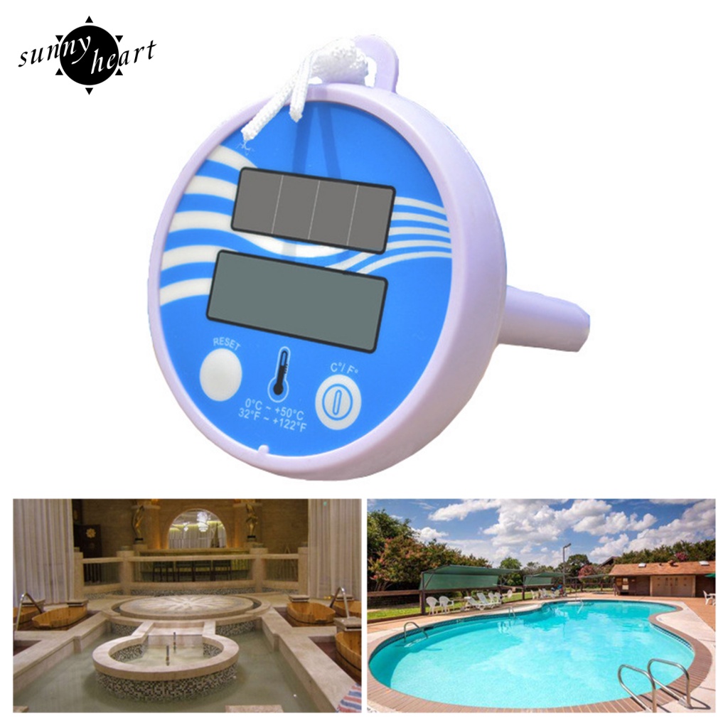 Nhiệt Kế Đo Nhiệt Độ Nước Bể bơi Màn Hình LCD