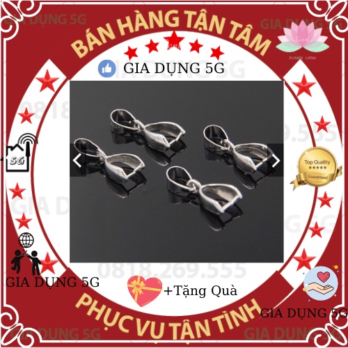 Móc inox móc mặt dây chuyền - Móc đeo dây chuyền