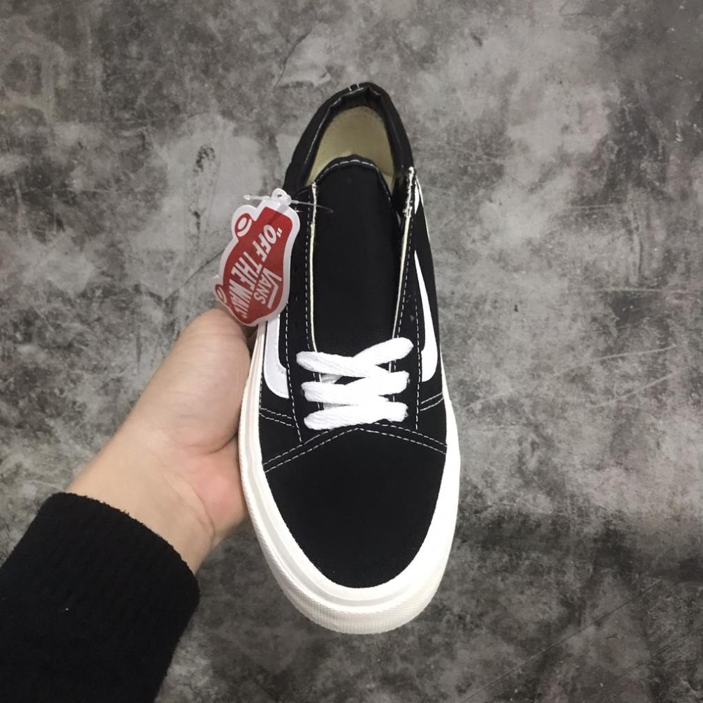 ⚡𝗕𝗜𝗚 𝗦𝗔𝗟𝗘⚡[𝗙𝘂𝗹𝗹 𝗕𝗼𝘅 𝗕𝗶𝗹𝗹] Giày Thể Thao VANS VAULT ĐEN , giày sneaker van học sinh bản đẹp