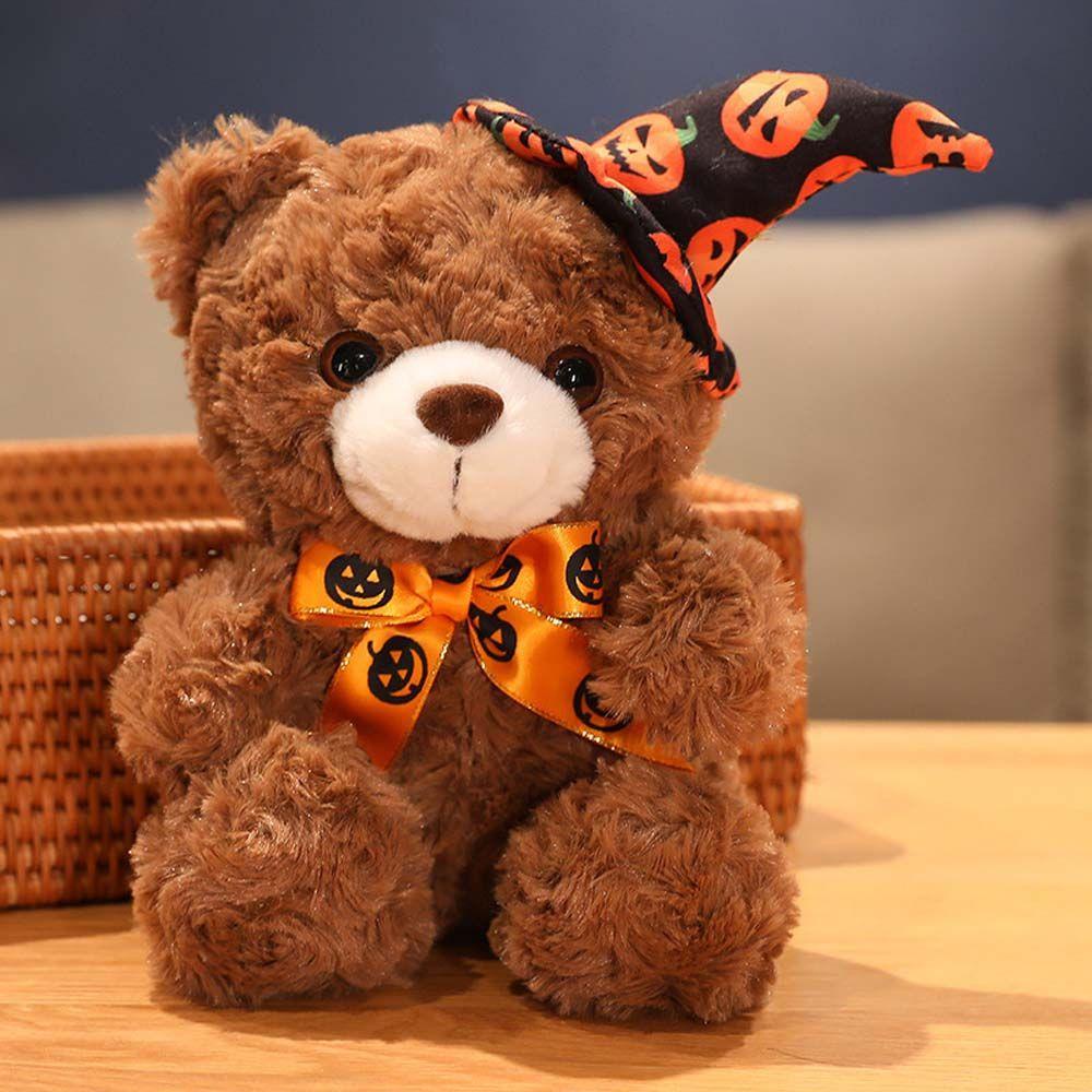 LANFY Gấu Teddy Nhồi Bông Mềm Mại Trang Trí Halloween