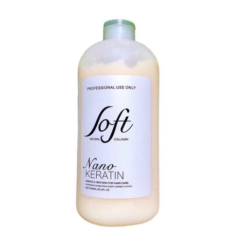Keratin Tươi Soft Nature Nano Keratin phục hồi tóc nát 1000ml