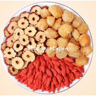 Táo đỏ thái lát sấy khô 100g