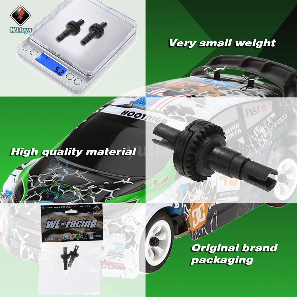 Set 2 Hộp Số Vi Sai Cho Xe Điều Khiển Từ Xa Wltoys K989-26 Wltoys K979 K98 K999 K999 1/28