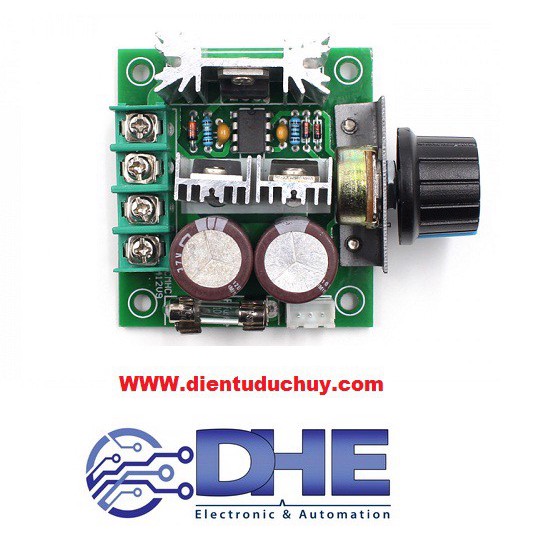 MẠCH CÔNG SUẤT ĐIỀU KHIỂN TỐC ĐỘ ĐỘNG CƠ DC - TẢI TỐI ĐA 10A