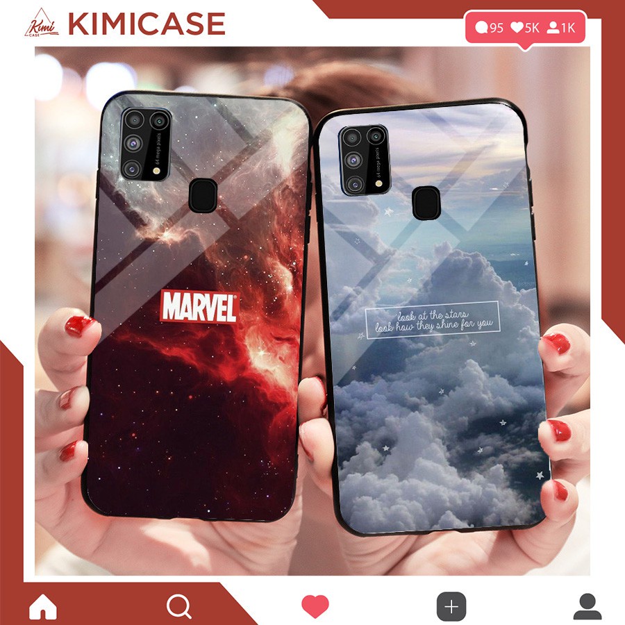 Ốp Xiaomi Redmi 9A / Redmi 9C/ Redmi 9C NFC/ Redmi Poco C3lưng kính cường lực cao cấp