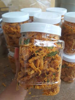 Combo 4 hủ cơm cháy lắc khô gà