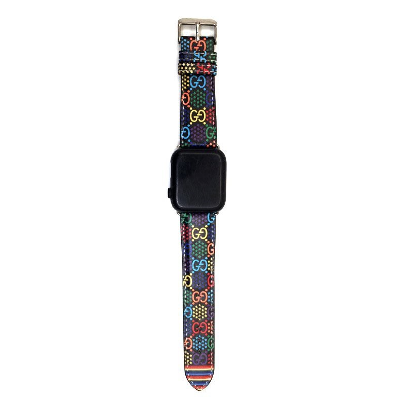 Dây đeo bằng da thời trang cho đồng hồ thông minh Apple Watch 4 / 3 / 2 / 1 38mm / 42mm / 40mm / 44mm